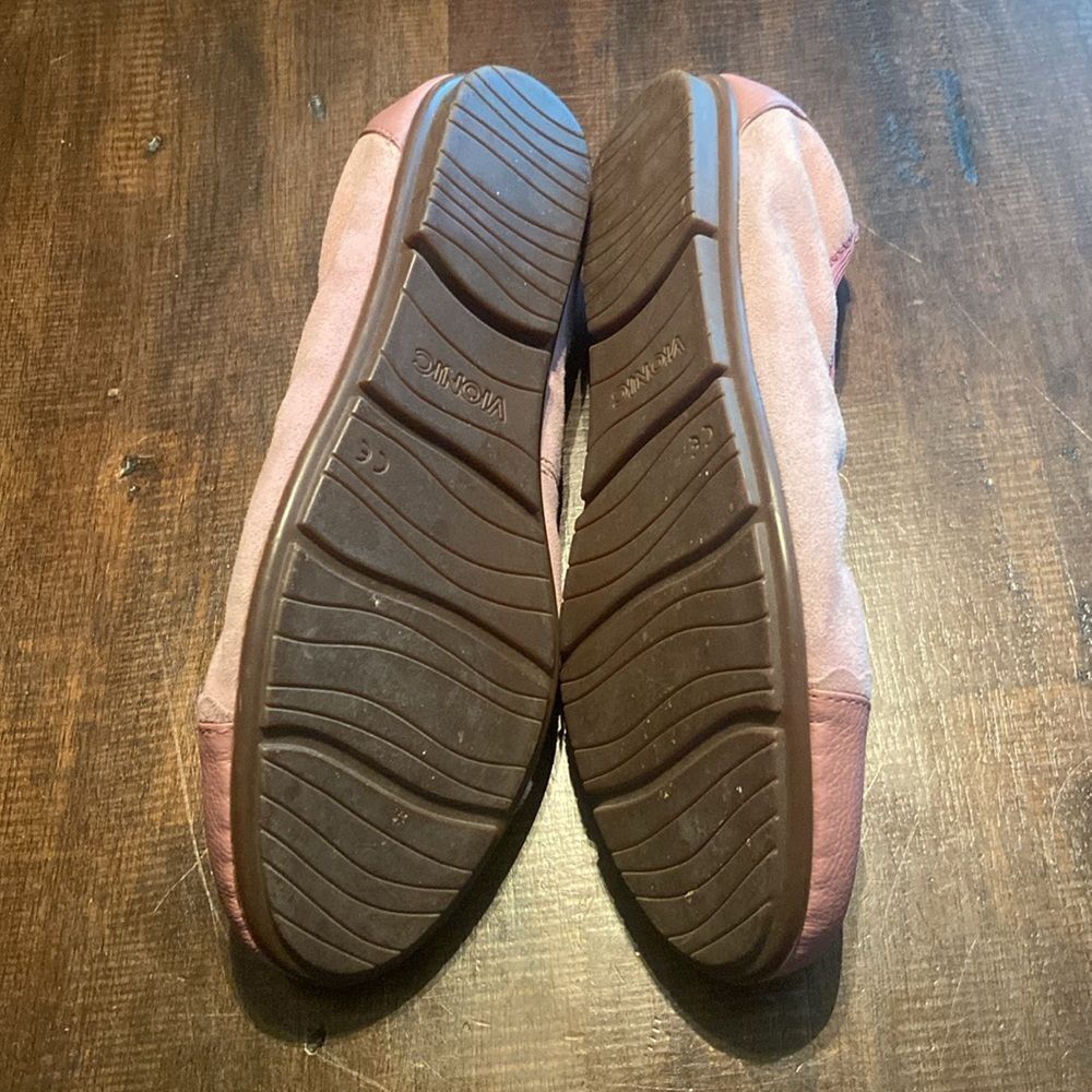 Vionic Pink Ballet Flats With Elastic Trim - image 7